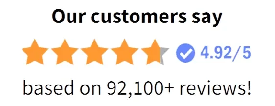 SharpVision five star customer ratings